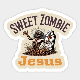 Sweet Zombie Jesus Sticker